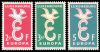 Luxembourg # 341-43 Europa