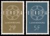 Luxembourg # 354-55 Europa