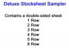 Stocksheet Sampler pack (6)