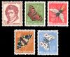 Switzerland # B247-51 Insects & Butterflies