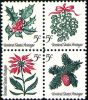 #1254S - 5¢ Christmas Set of 4