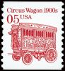 #2452B - 5¢  Circus Wagon
