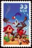 #3391a- 33¢ Road Runner & Wile E. Coyote
