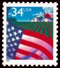 #3469 - 34¢ Flag over Farm