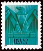 #3471A- 57¢ Art Deco Eagle