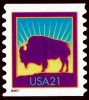 #3475 - 21¢ Bison