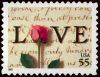 #3499 - 55¢ Rose & Love Letter