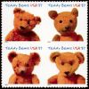 #3653S- 37¢ Teddy Bears