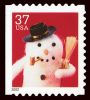 #3690 - 37¢ Snowman w Pipe