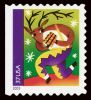 #3825 - 37¢ Reindeer - Pan Pipes