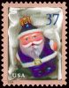 #3885 - 37¢ Blue Santa