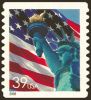 #3980 - 39¢ Flag & Liberty
