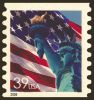 #3983 - 39¢ Flag & Liberty