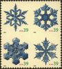 #4101S- 39¢ Snowflakes - USA higher than 2006