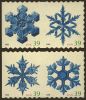 #4113S- 39¢ Snowflakes