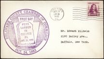 US #724 3¢ William Penn FDC