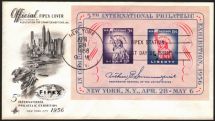 #1075 FIPEX Sheet FDC