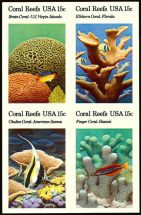 US #1830b 15¢ Coral Reefs