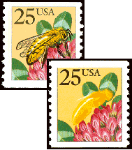 US #2281l 25¢ Honey Bee Error