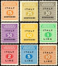 Liberated Italy #1N1-9