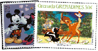 Disney Postage Stamps
