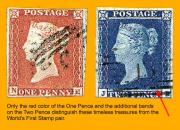 Great Britain's Historic 1841 Complete Set of 2