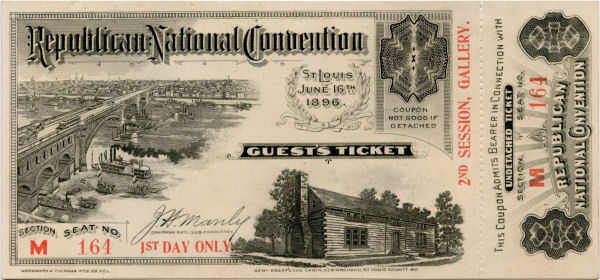 1896 RNC ticket