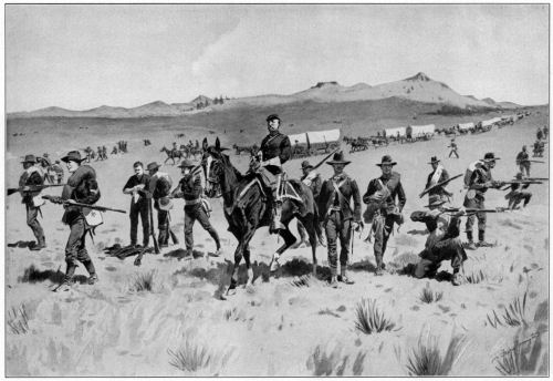 Protecting a Wagon Train
