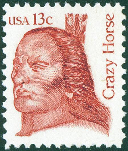 Crazy Horse Stamp | Native American Stamps | Kenmore Stamp